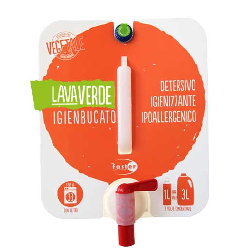 Lavaverde Igienbucato Detergente igienizzante ipoallergenico