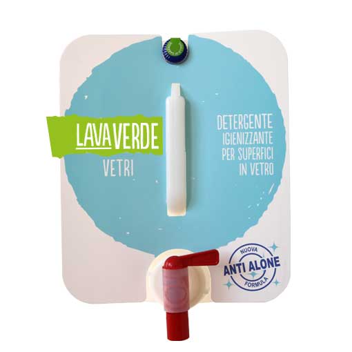 Lavaverde Vetri Detergente igienizzante per superfici in vetro