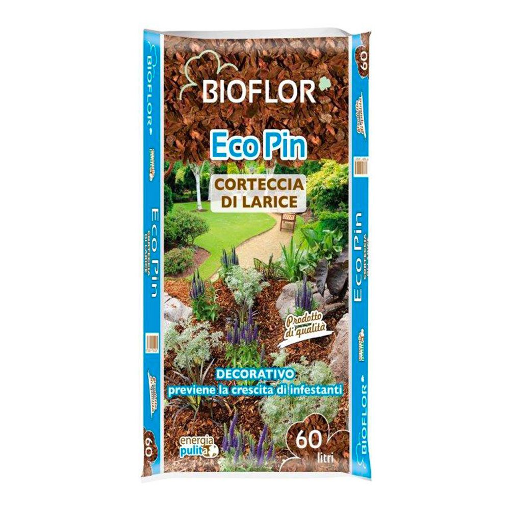 Ecopin Larice Prodotto Naturale ed Ecologico ricavato dalla corteccia di diverse essenze forestali. Le sue caratteristiche, oltre che decorative, sono legate alla sua capacità di diverse essenze forestali