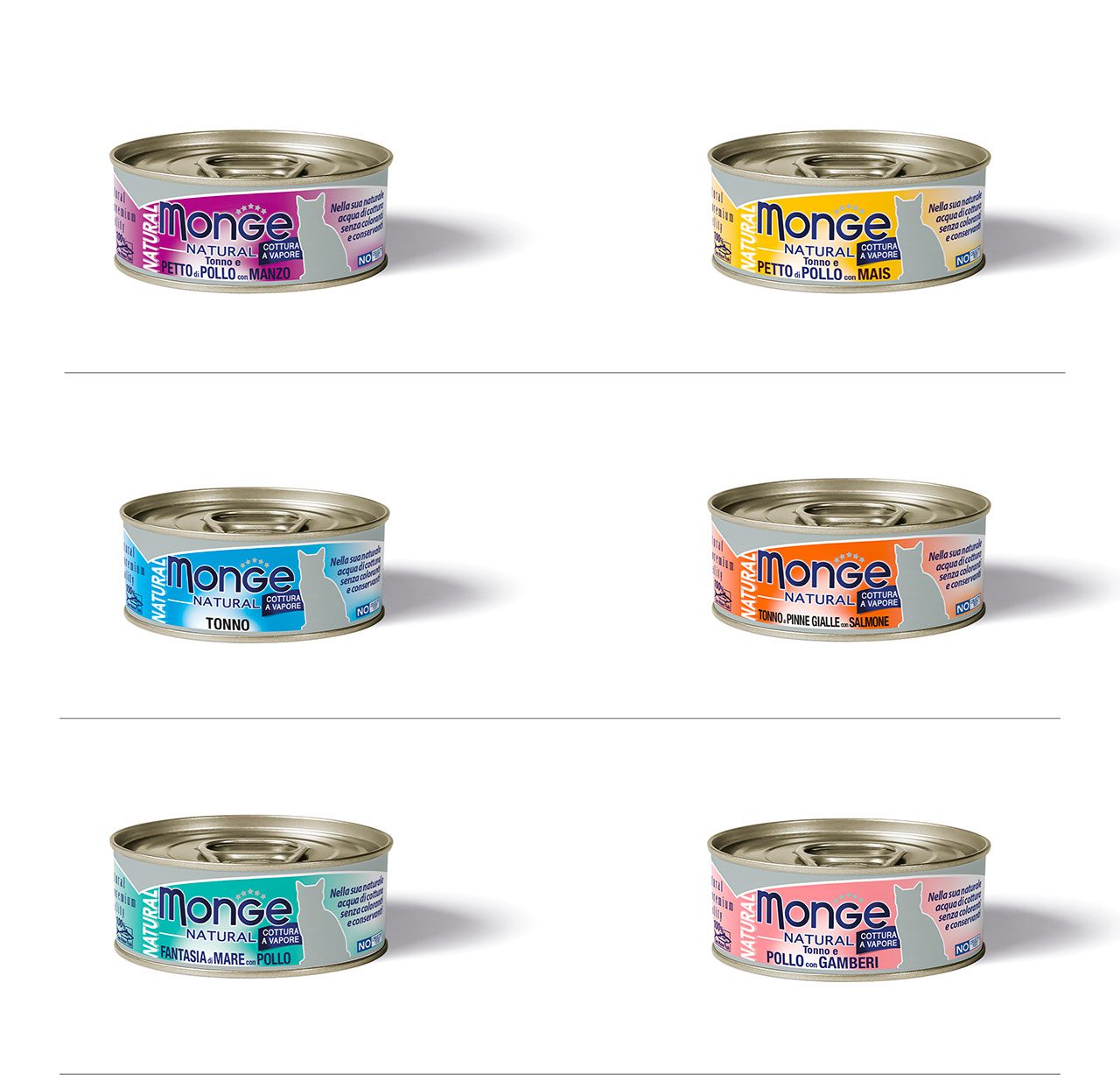 Cibo per gatti Monge linea Natural