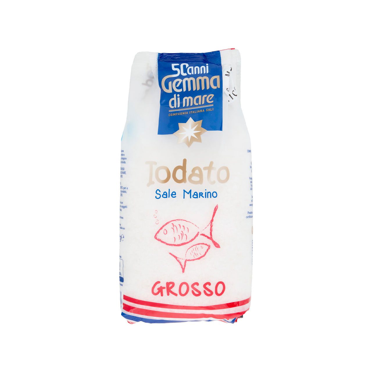 Gemma di mare Iodato Sale Marino Grosso 1000 g