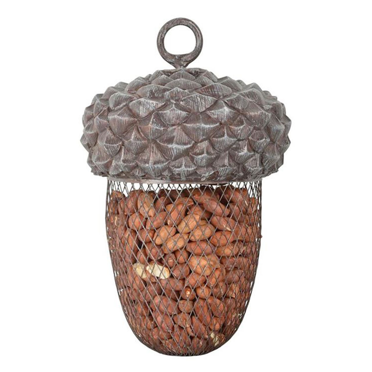 Mangiatoia uccellini a forma di pigna