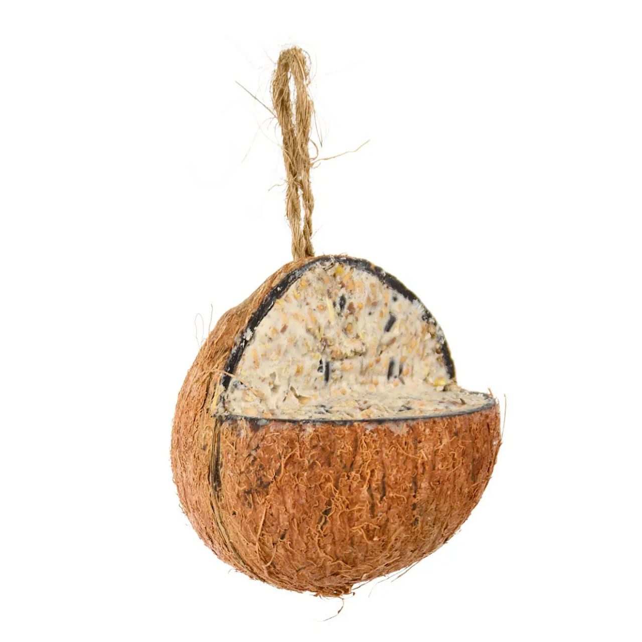 Noce Di Cocco Riempita Con Grasso Taglio A V