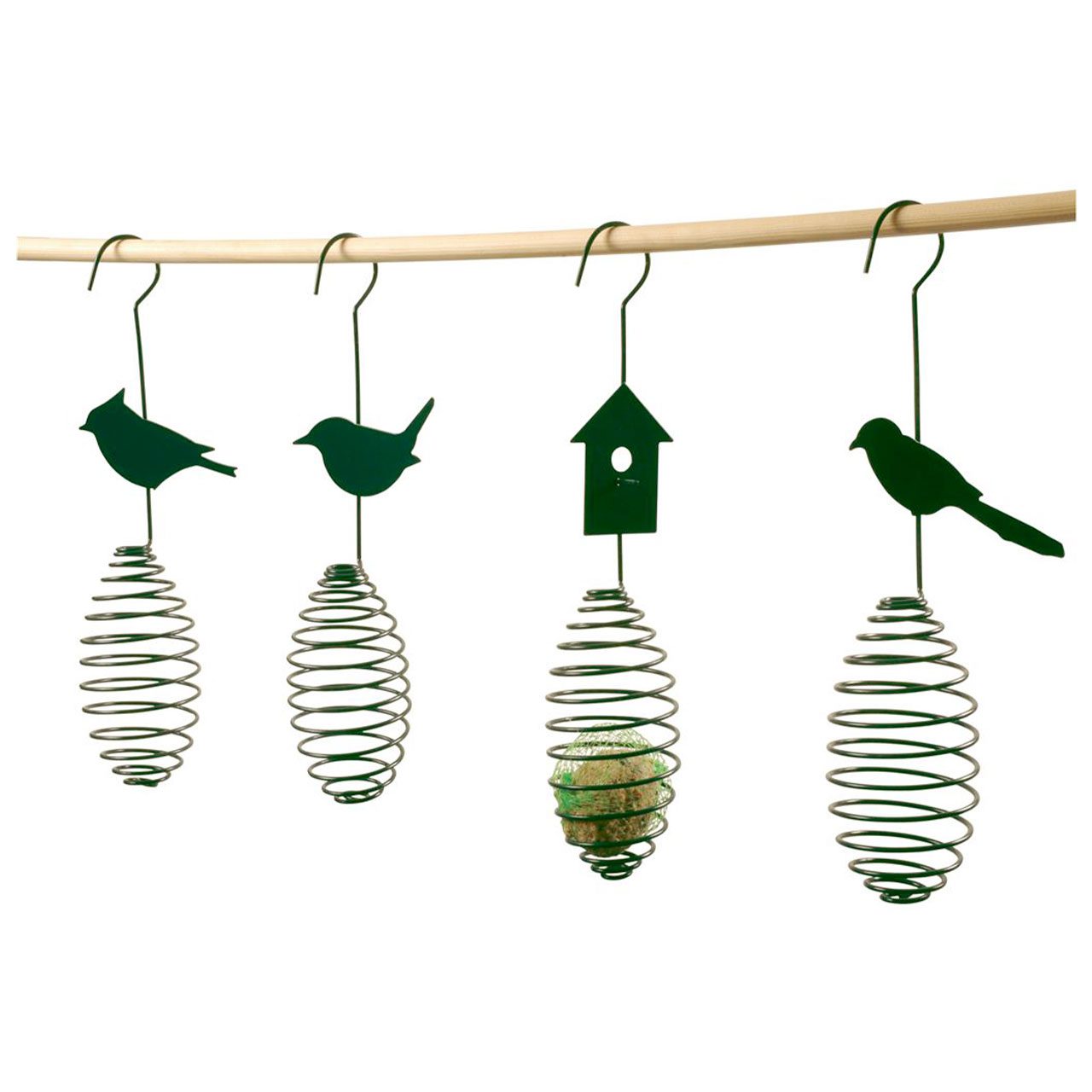 Porta mangime uccelli a spirale