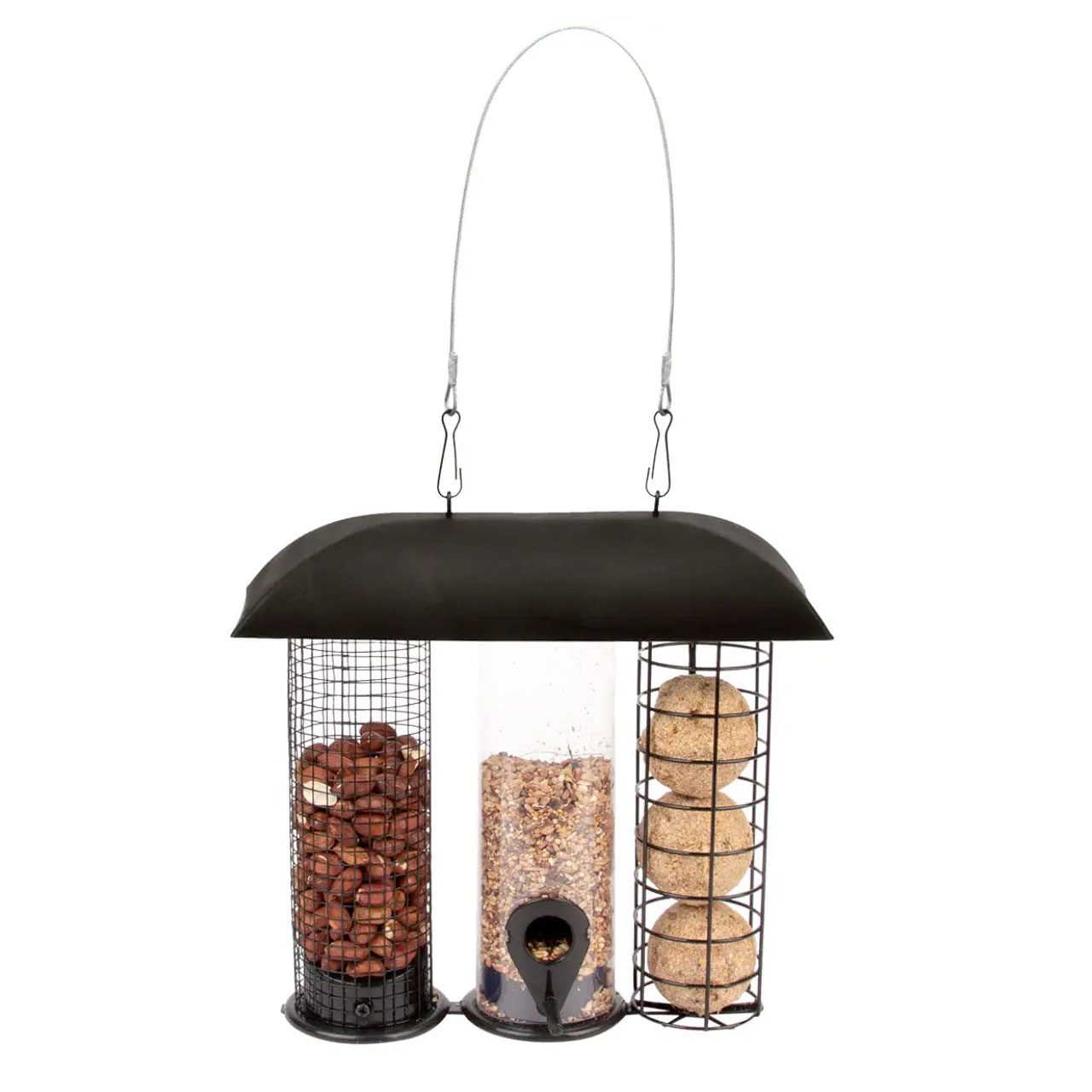 Portamangime da appendere 3 tubi