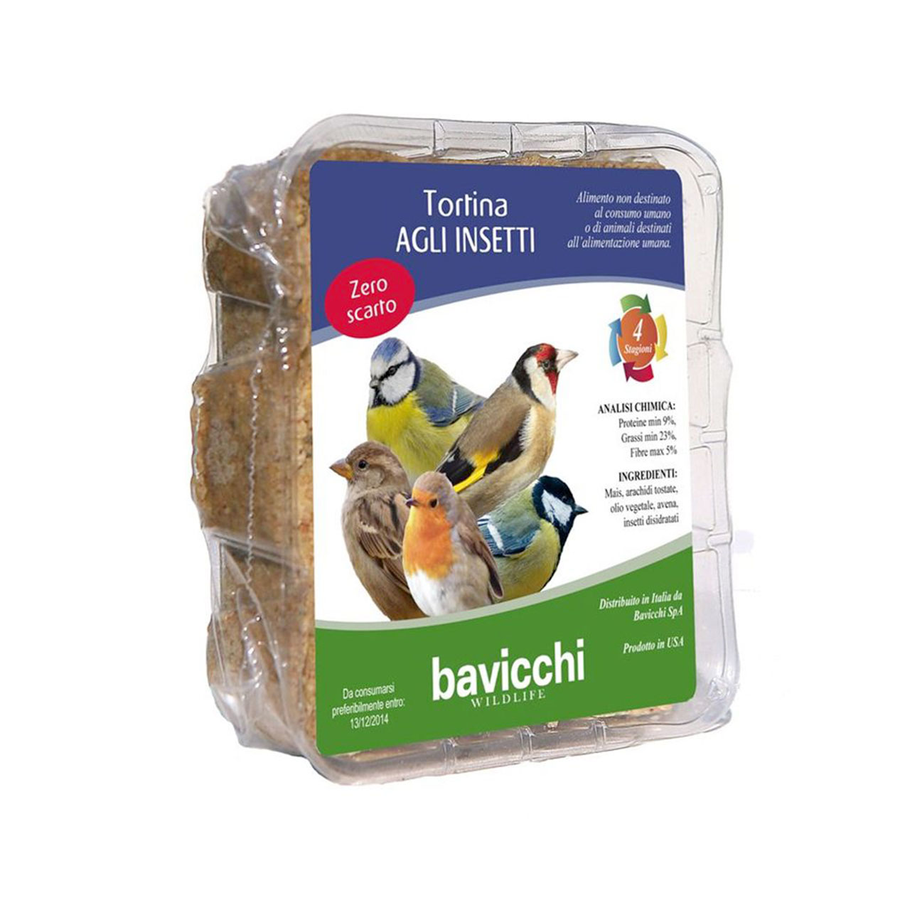 Tortina insetti