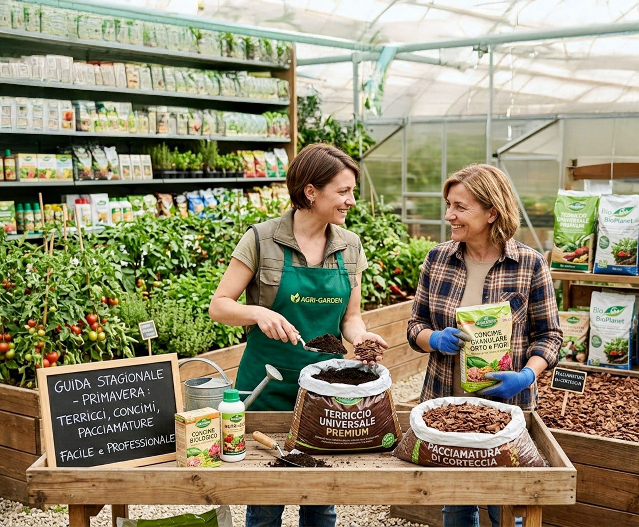GUIDA STAGIONALE: COME E QUANDO USARE TERRICCI, CONCIMI E PACCIAMATURE